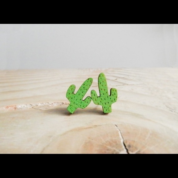 Hand Crafted Jewelry - 🌵NWT Kate Rowland (Etsy) Cacti Stud Earrings